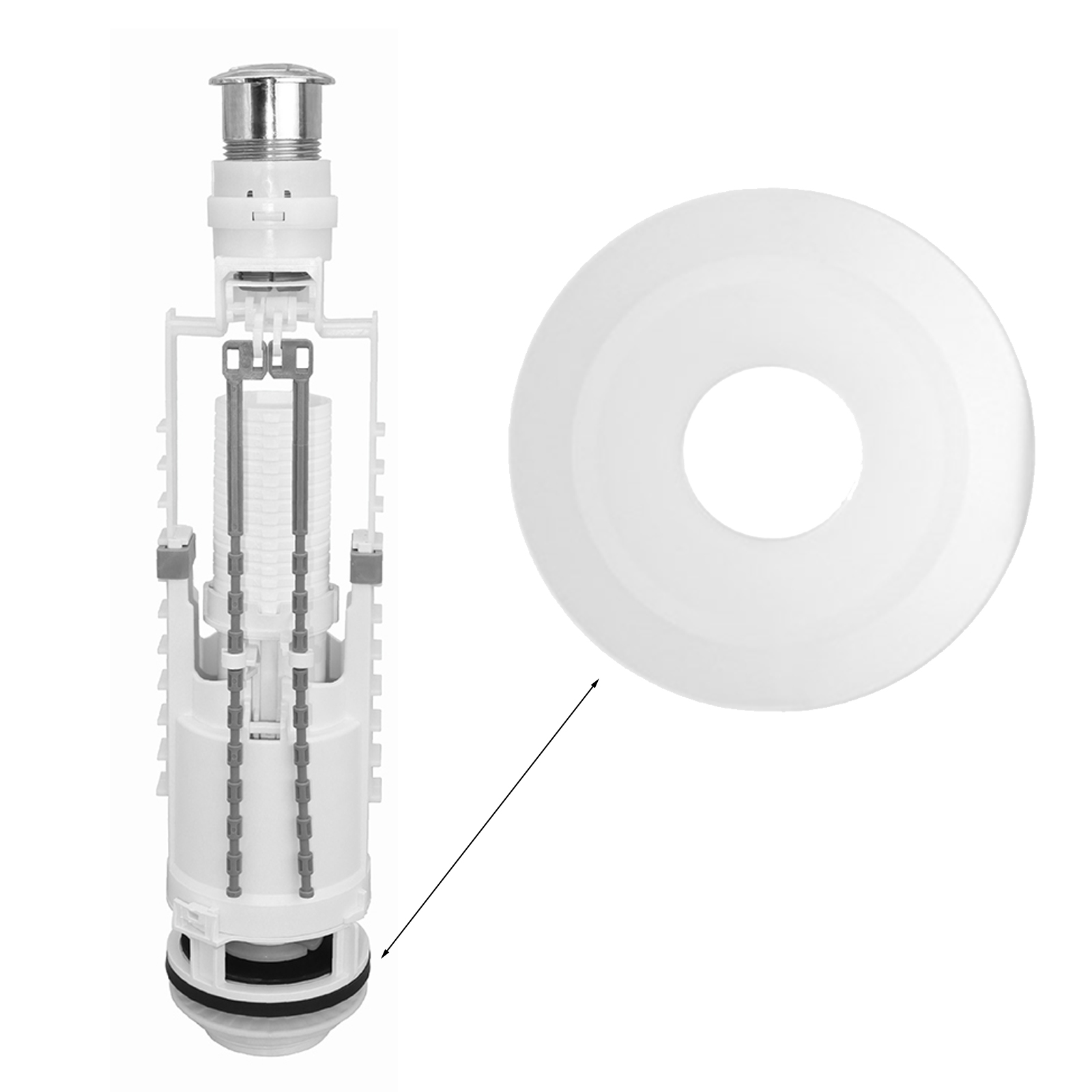 Siamp 45 및 Storm 33A, 2.85 인치  - Toilet Fill Valve 리뷰 및 가격